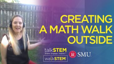 Creating a Math Walk in Your Backyard