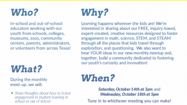 talkSTEM Across Texas